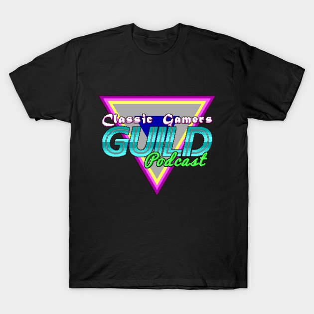 Classic Gamers Guild Podcast Logo T-Shirt by ThePhantomFellows